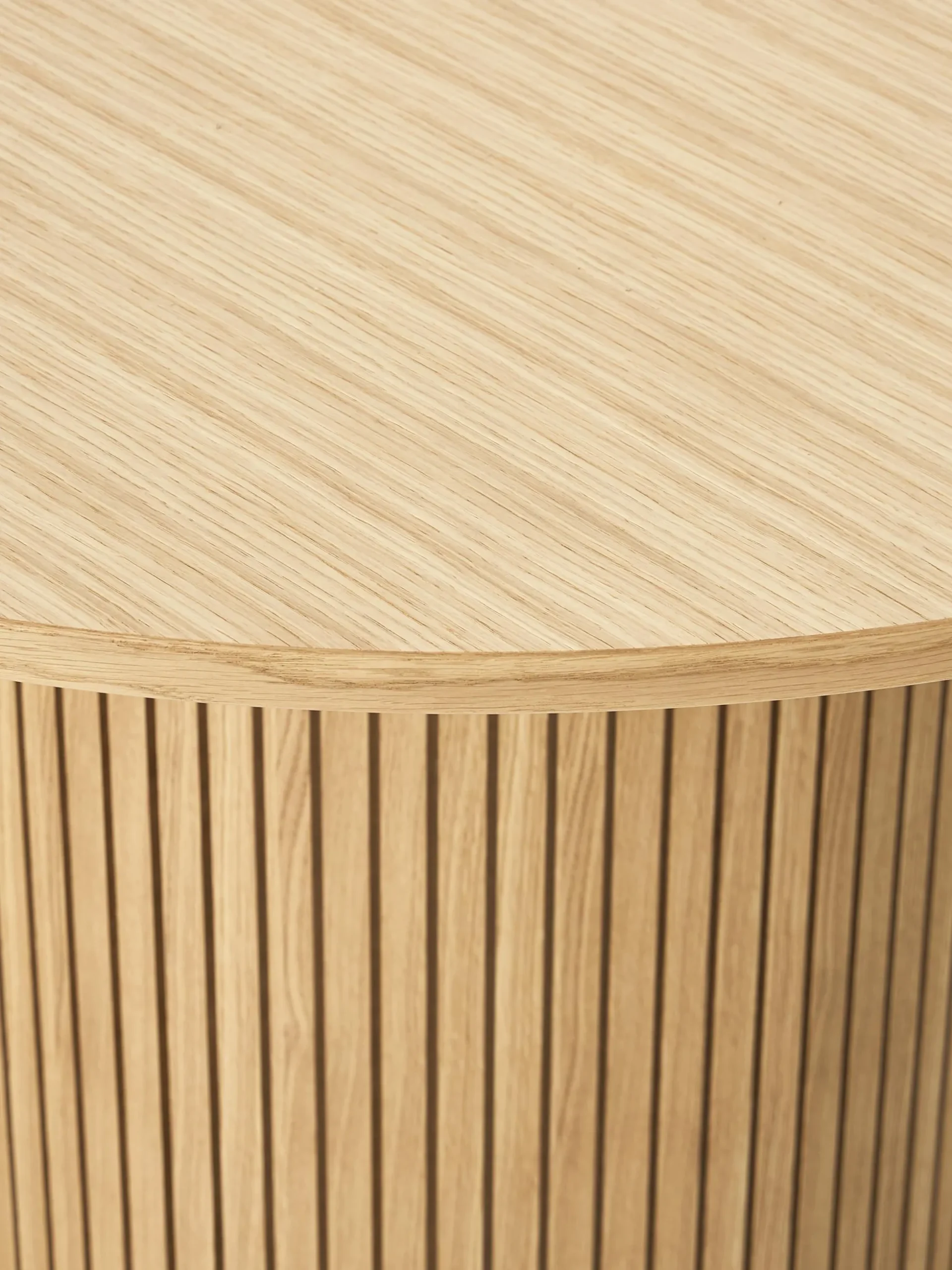 Tavolo allungabile con struttura millerighe Filo, 120 - 160 x 75 cm