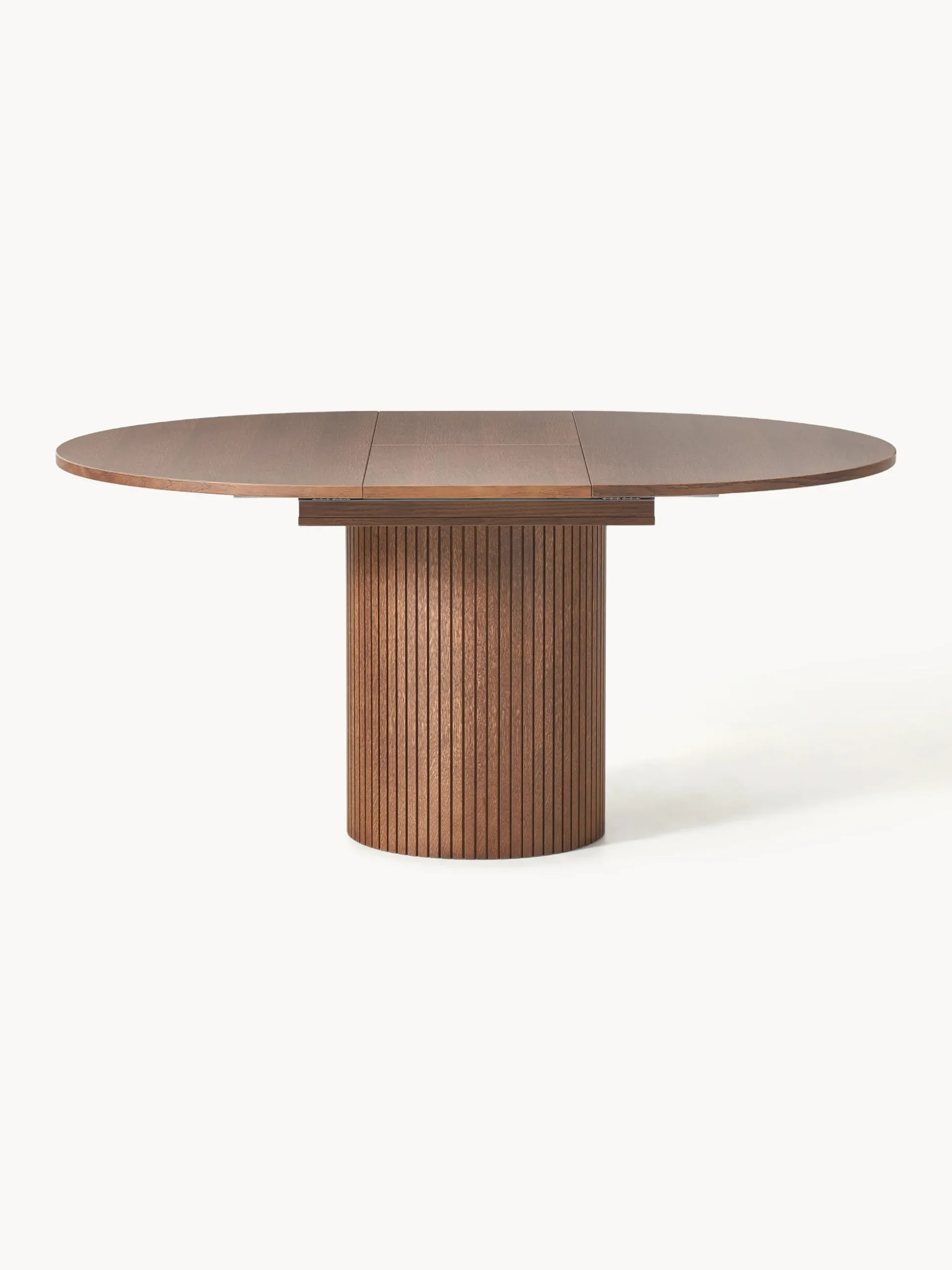 Tavolo allungabile con struttura millerighe Filo, 120 - 160 x 75 cm
