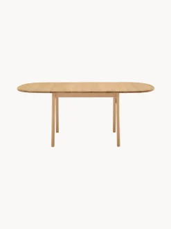 Tavolo allungabile in legno di quercia CH002, 90 - 188 x 90 cm