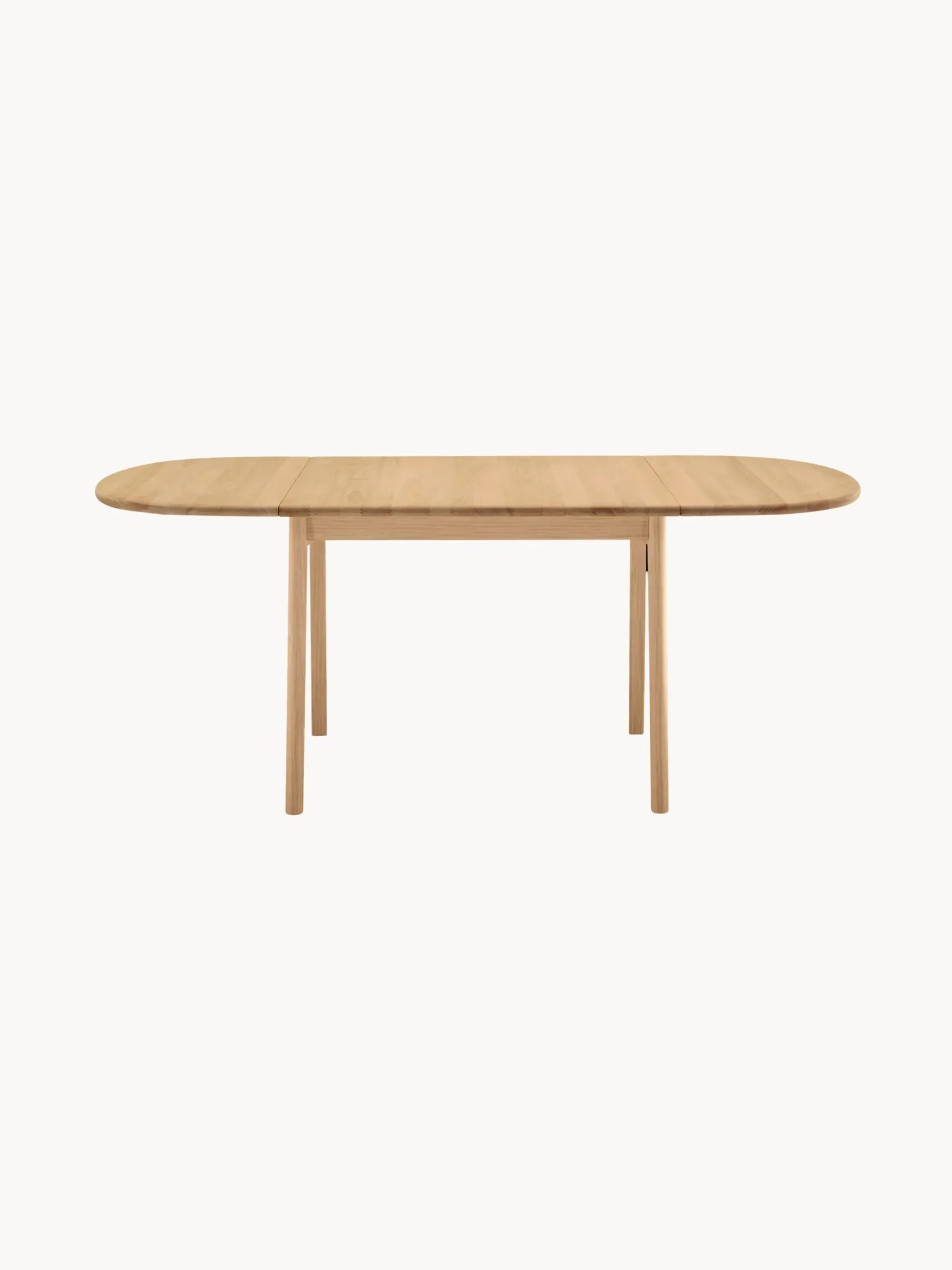 Tavolo allungabile in legno di quercia CH002, 90 - 188 x 90 cm