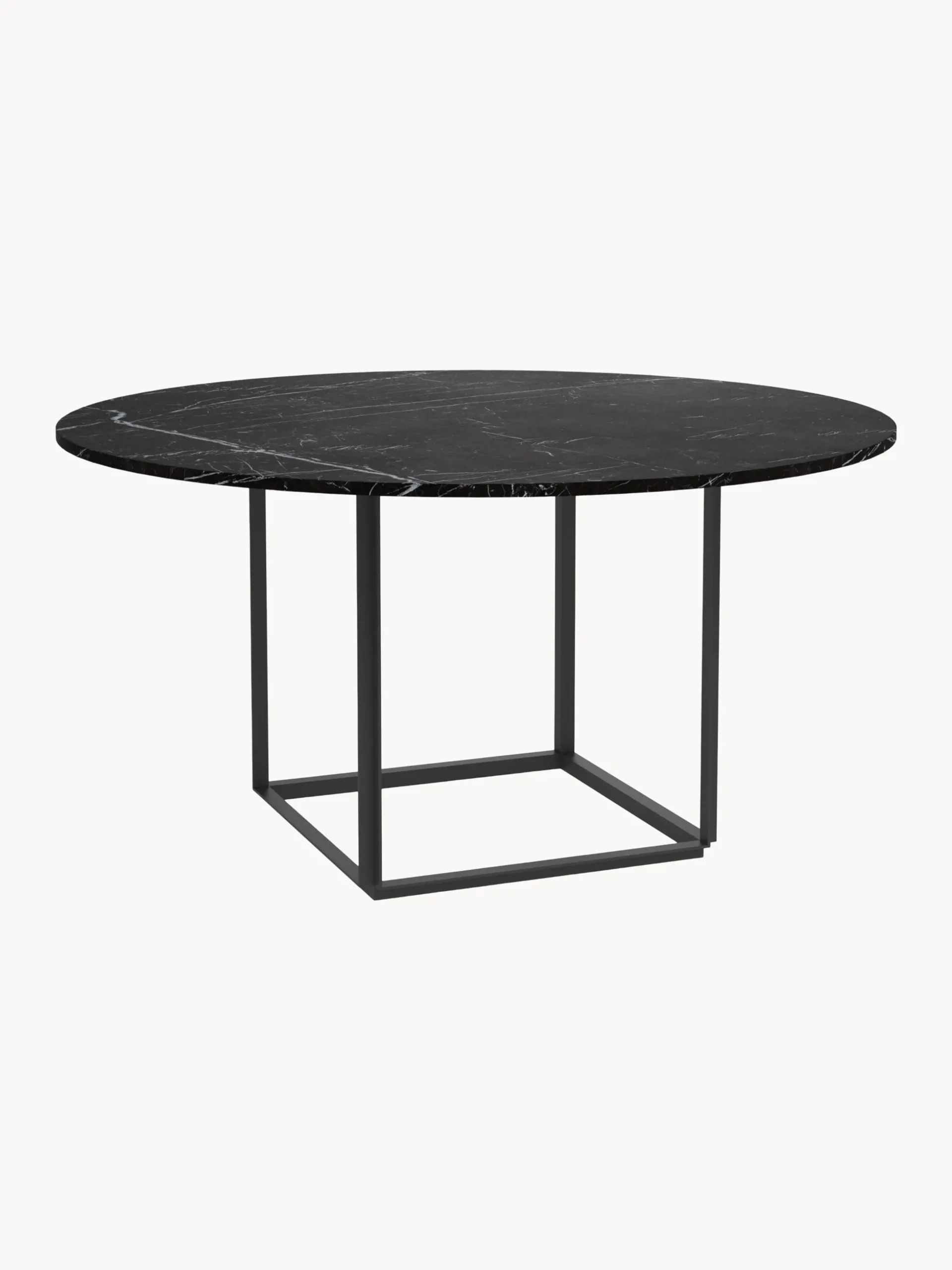 Tavolo con piano in marmo Florence, Ø 145 cm