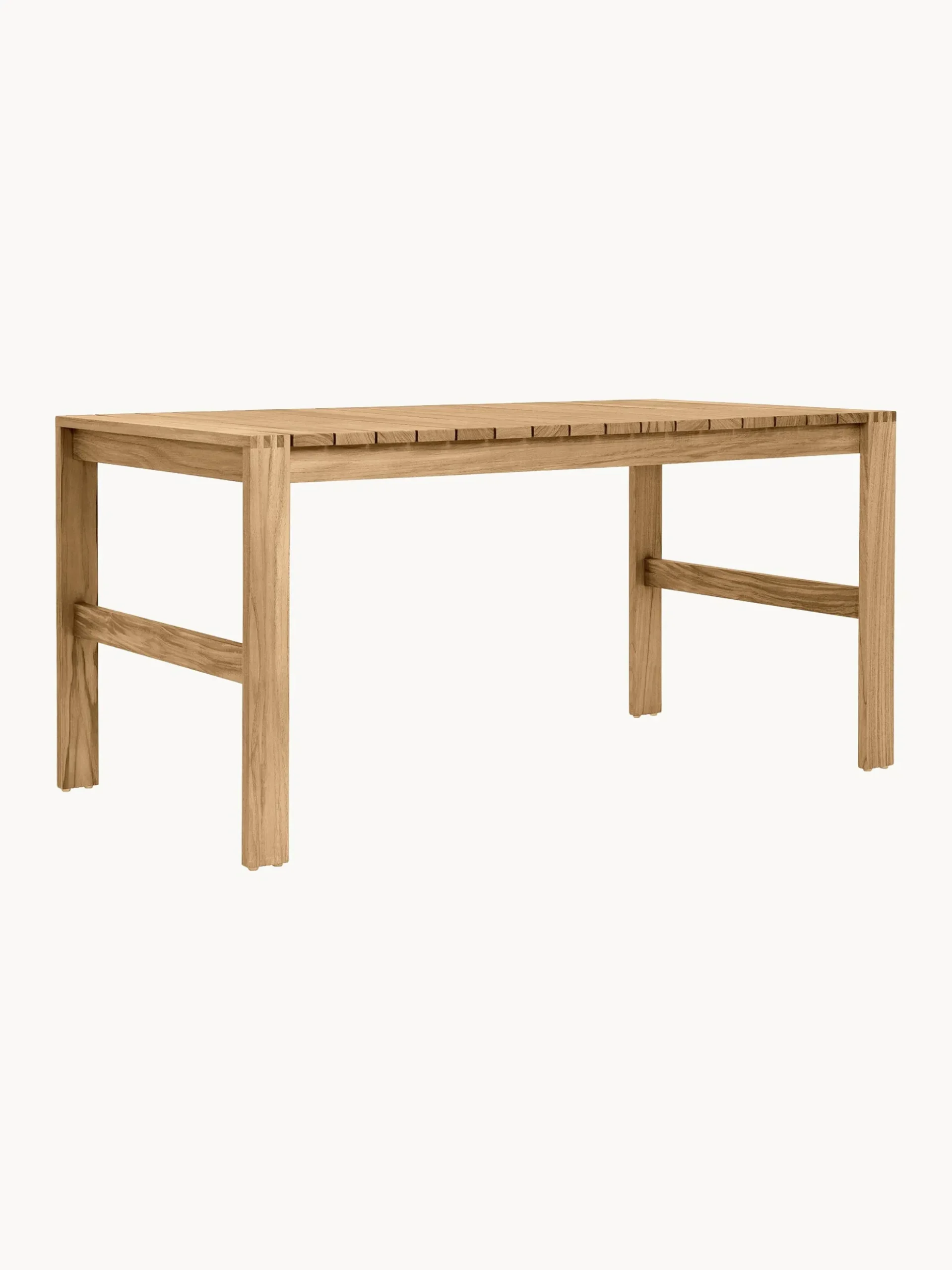 Tavolo da giardino in legno di teak BK15, 153 x 76 cm