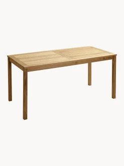 Tavolo da giardino in legno di teak Rosenborg, 165 x 80 cm