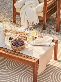 Tavolo da giardino in legno di acacia Bo, 100 x 60 cm