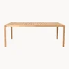 Tavolo da giardino in legno di teak AH901, 203 x 100 cm