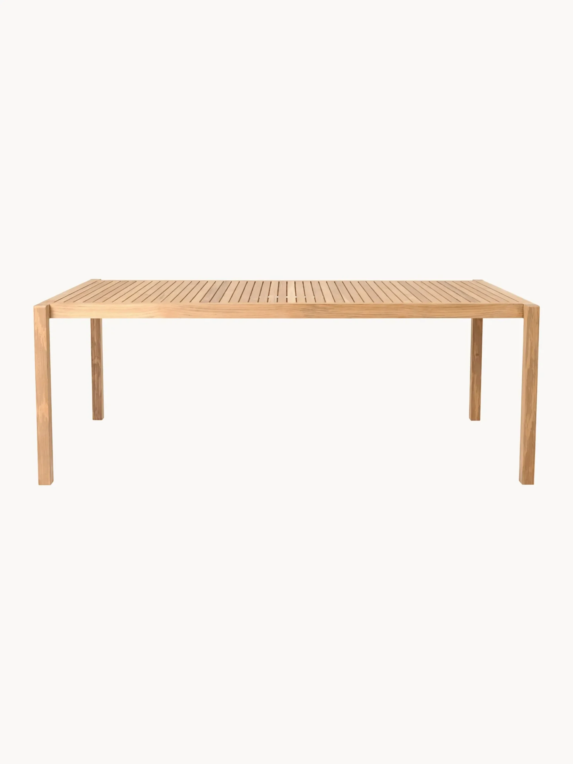 Tavolo da giardino in legno di teak AH901, 203 x 100 cm