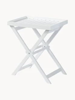 Tavolo da giardino pieghevole con vassoio rimovibile Glossy