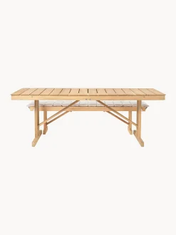Tavolo da giardino pieghevole in legno di teak BM1771, 195 x 78 cm
