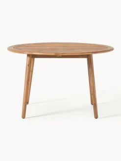Tavolo da giardino rotondo in legno di acacia Marc, varie misure