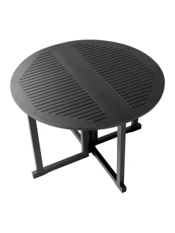 Tavolo da giardino rotondo pieghevole Butterfly, Ø 110 cm