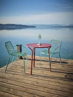 Tavolo da giardino rotondo Hiray, Ø 65 cm