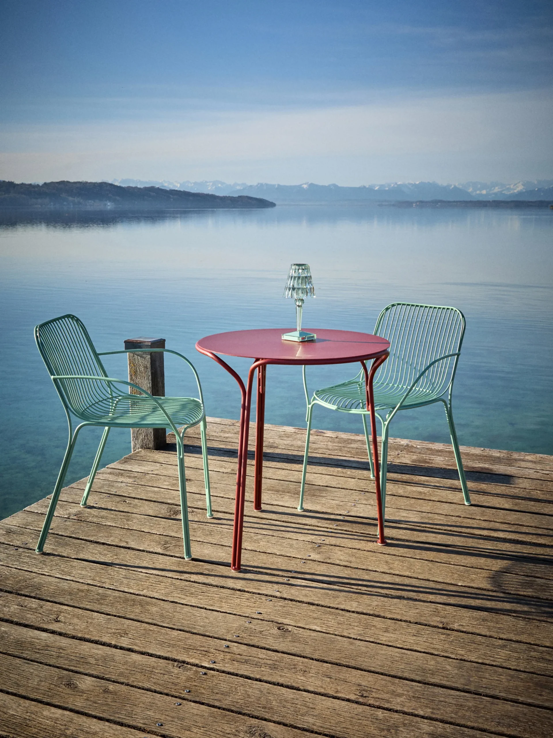 Tavolo da giardino rotondo Hiray, Ø 65 cm
