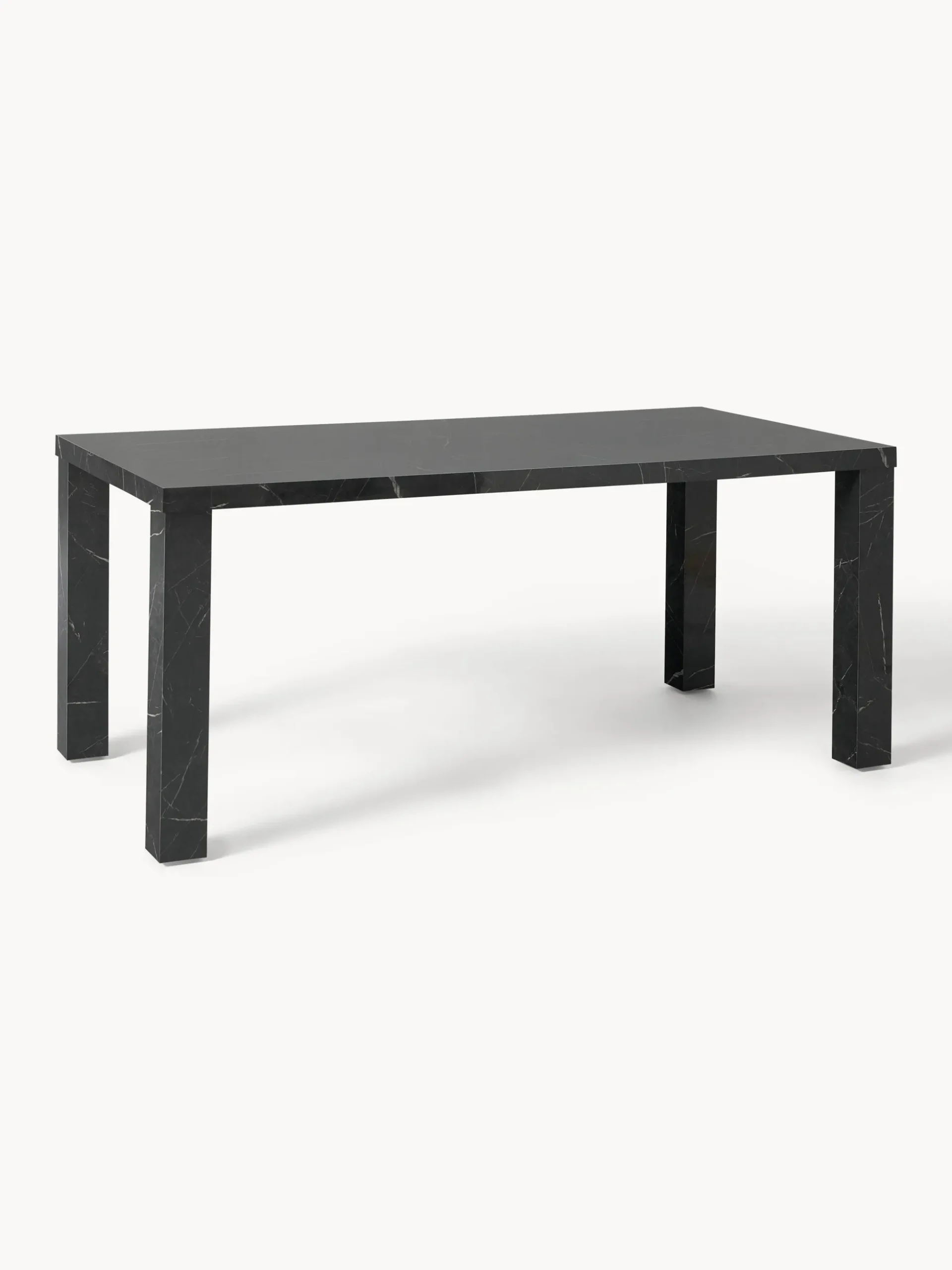 Tavolo effetto marmo Carl, 180 x 90 cm