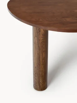 Tavolo in legno di quercia dalla forma organica Naruto, varie misure