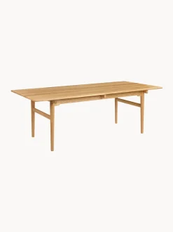 Tavolo in legno di quercia CH327, 248 x 62 cm