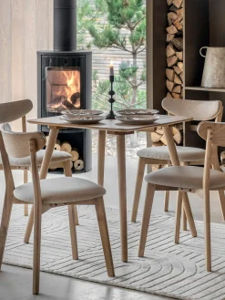 Tavolo in legno Hatfield, 77 x 77 cm