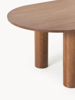 Tavolo ovale in legno di quercia Dunia, varie misure
