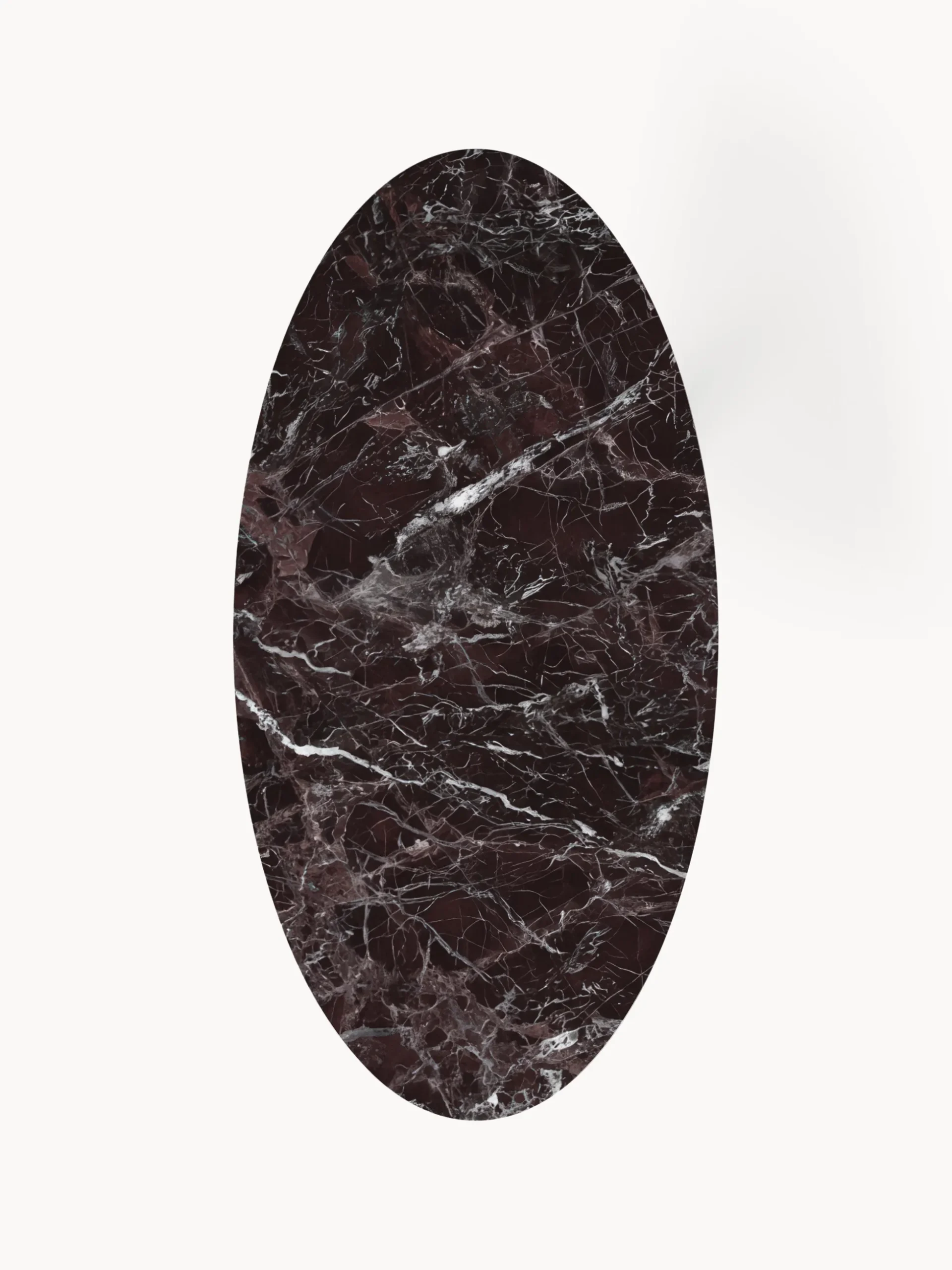 Tavolo ovale in marmo Miley, 180 x 90 cm