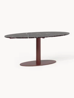Tavolo ovale in marmo Miley, 180 x 90 cm