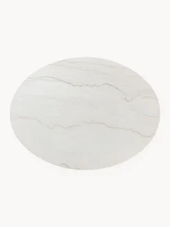 Tavolo ovale in marmo Miley, 120 x 90 cm