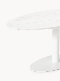 Tavolo ovale in marmo Miley, 180 x 90 cm