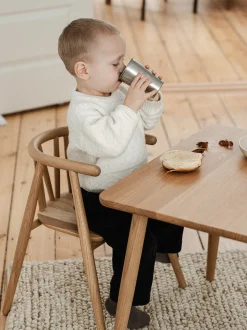 Tavolo per bambini in legno di quercia fatto a mano Asta