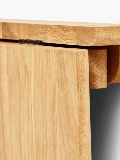 Tavolo pieghevole in legno Trefoil, larg. 75 cm