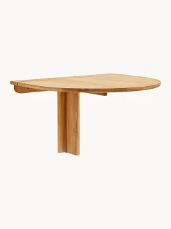 Tavolo pieghevole in legno Trefoil, larg. 75 cm