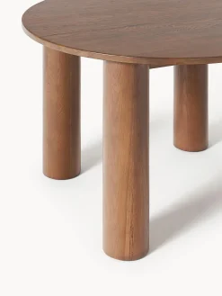 Tavolo rotondo in legno di quercia Ohana, Ø 120 cm