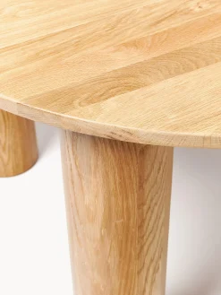 Tavolo rotondo in legno di quercia Ohana, Ø 120 cm