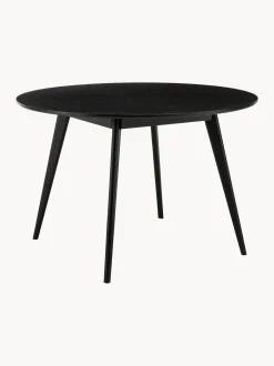 Tavolo rotondo in legno di caucciù Yumi, Ø 115 cm