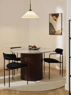 Tavolo rotondo in marmo Abby, Ø 120 cm