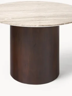 Tavolo rotondo in marmo Abby, Ø 120 cm