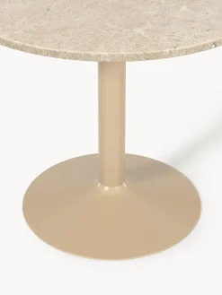 Tavolo rotondo in marmo Miley, Ø 90 cm