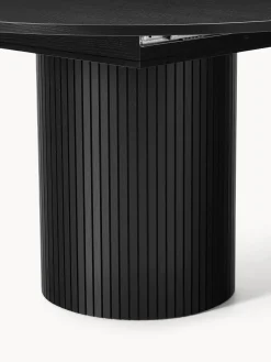 Tavolo allungabile con struttura scanalata Filo, 120 - 160 x 75 cm