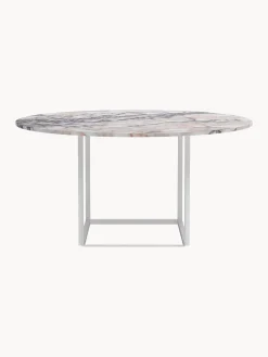Tavolo con piano in marmo Florence, Ø 145 cm