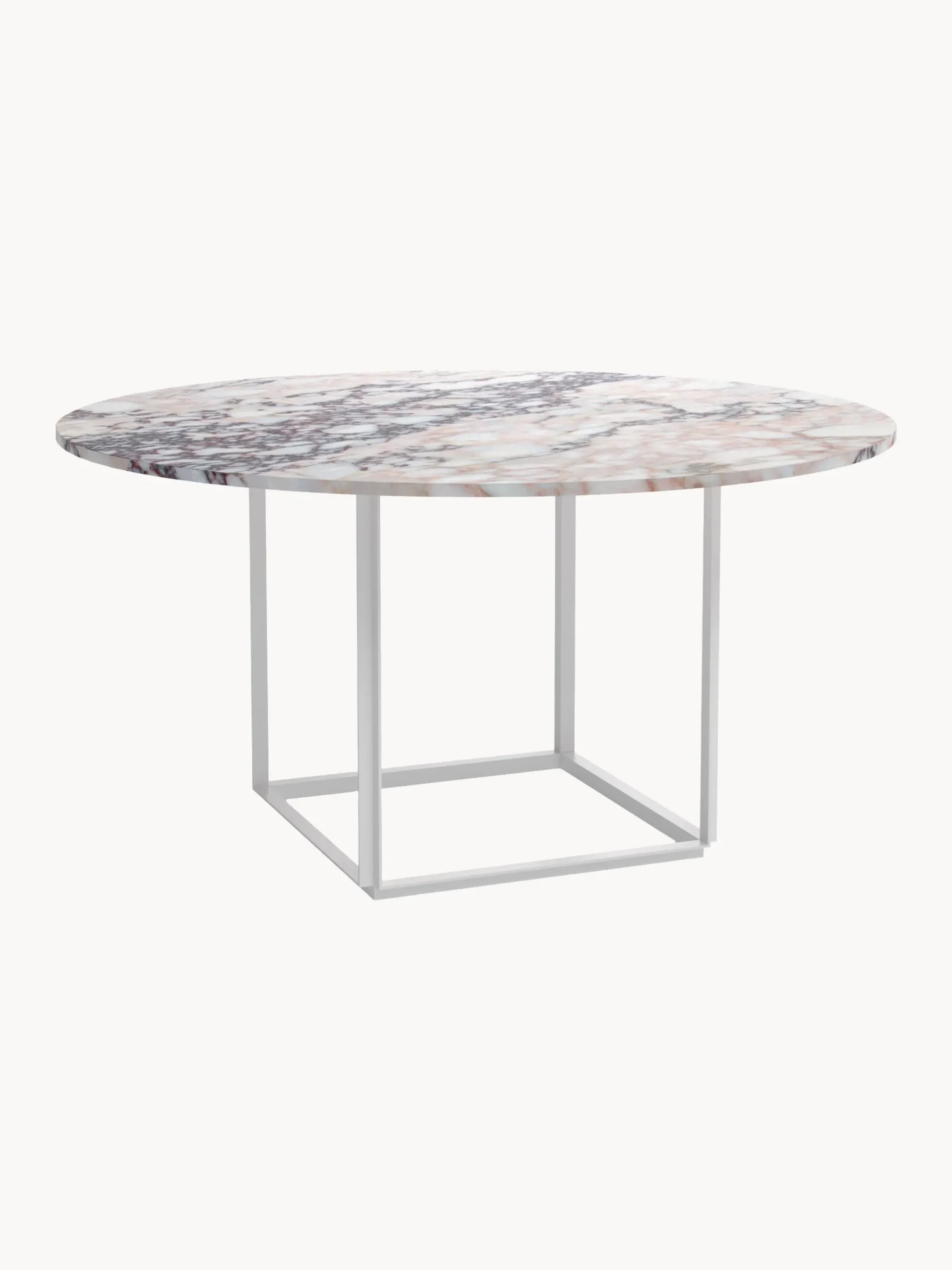 Tavolo con piano in marmo Florence, Ø 145 cm
