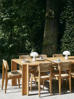 Tavolo da giardino in legno di teak Atmosfera, varie misure