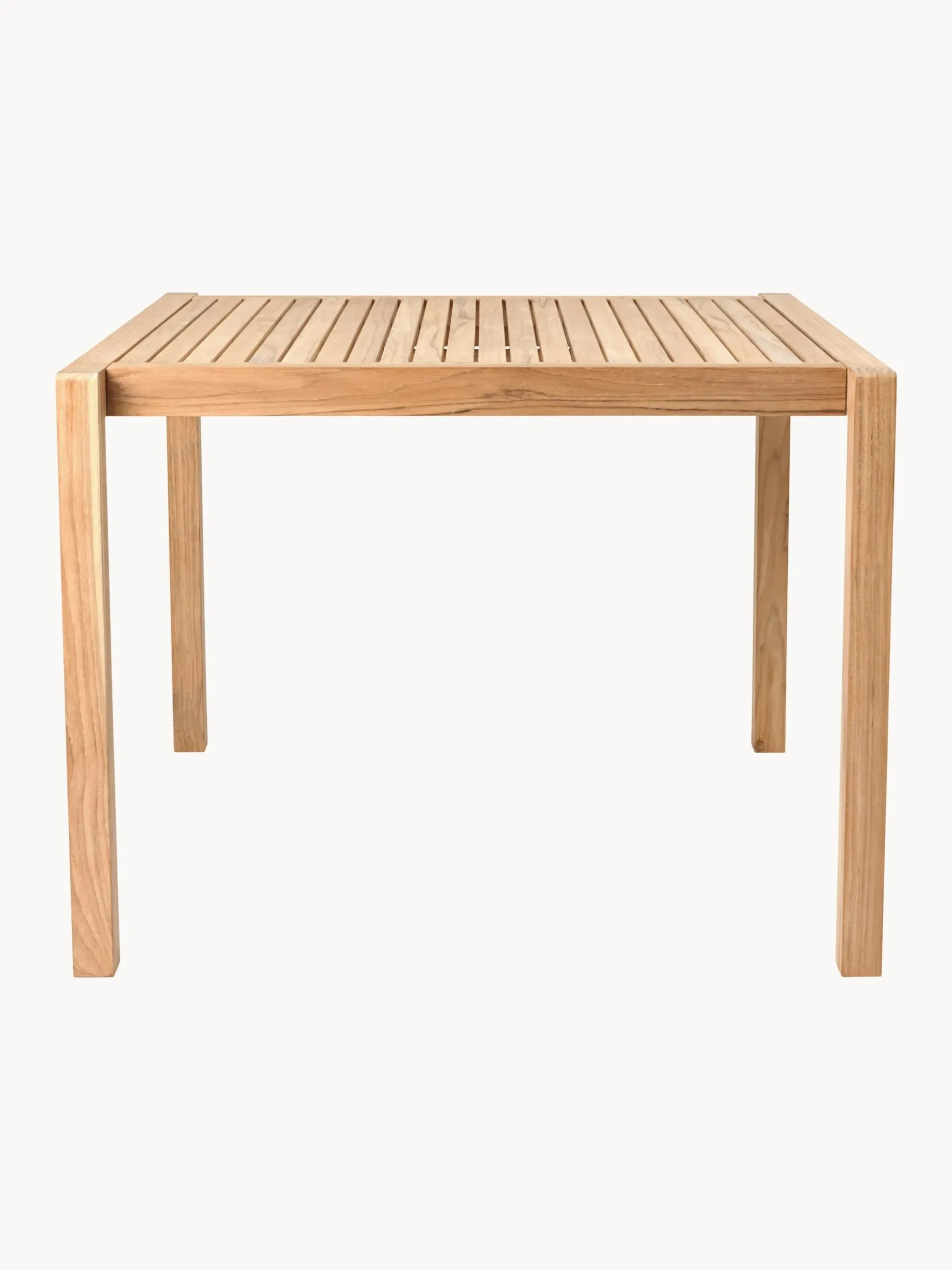 Tavolo da giardino in legno di teak AH901, 100 x 99 cm