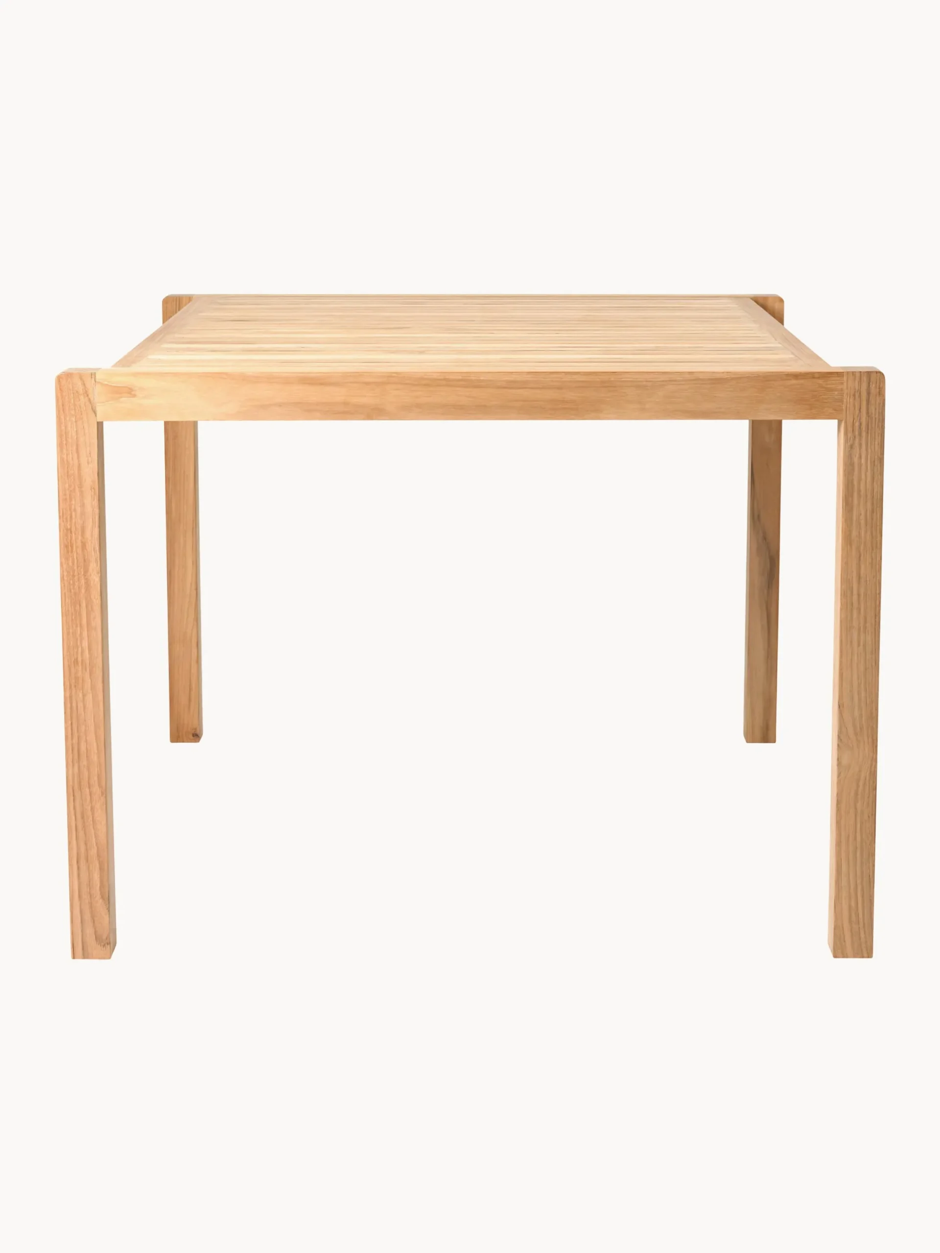 Tavolo da giardino in legno di teak AH901, 100 x 99 cm