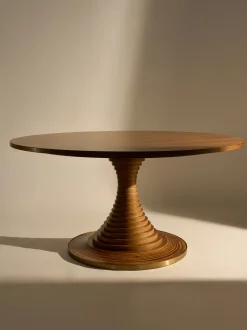 Tavolo da pranzo rotondo Tavolo a Dischi, Ø150 cm