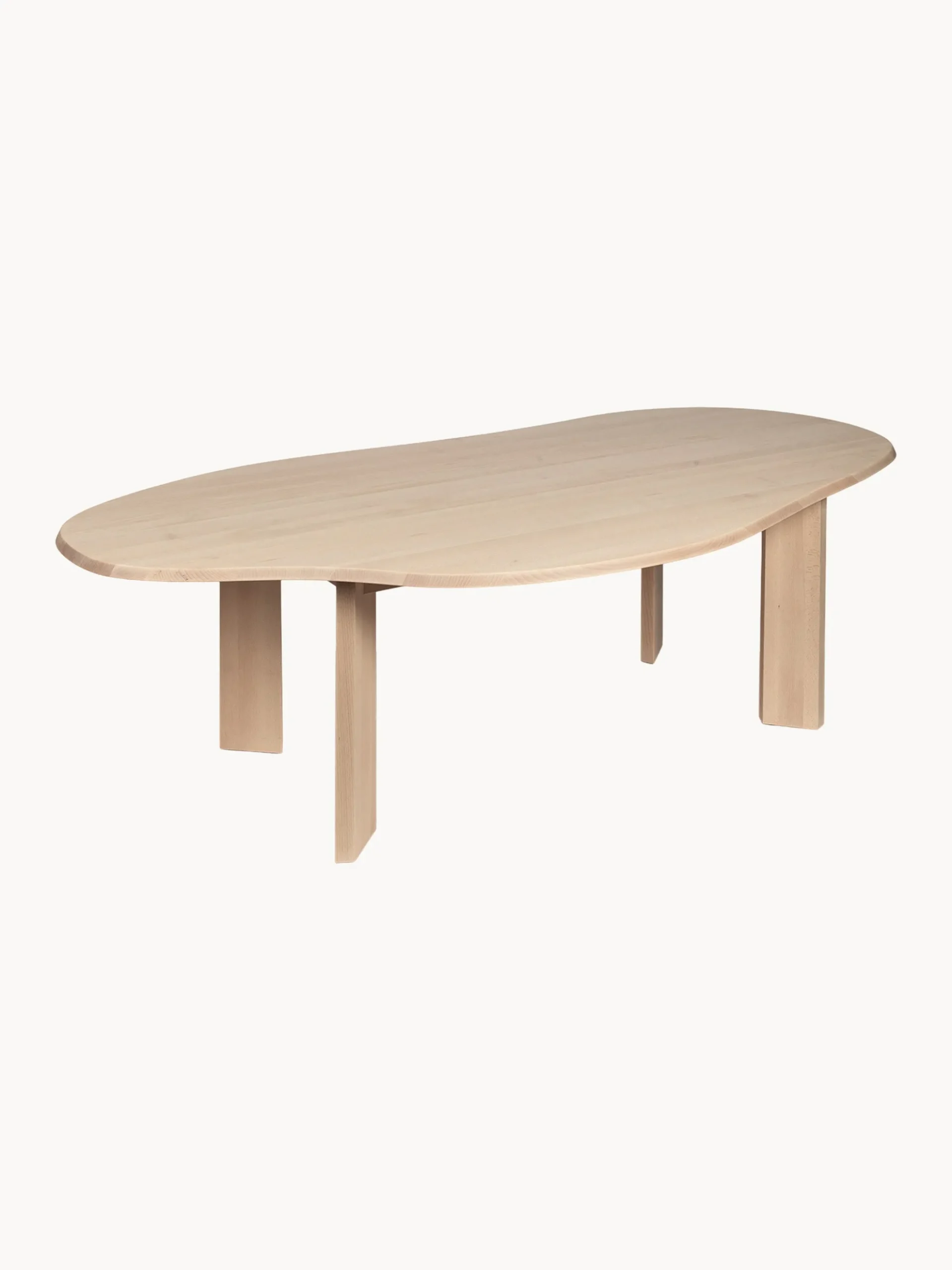 Tavolo in legno di faggio Tarn, 220 x 119 cm