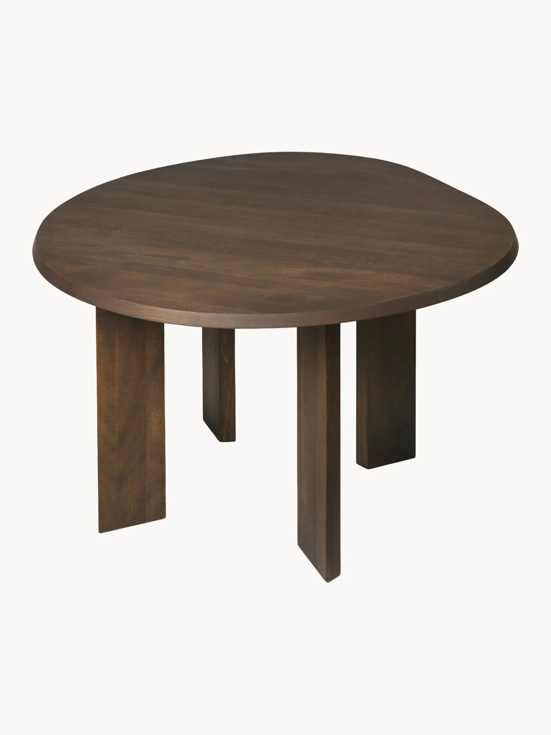Tavolo in legno di faggio Tarn, 114 x 105 cm