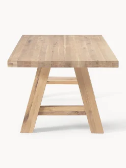Tavolo in legno di quercia Ashton, varie misure