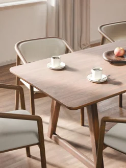Tavolo in legno di quercia Nik, varie misure