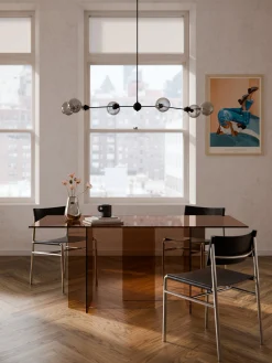 Tavolo in vetro Anouk, 180 x 90 cm
