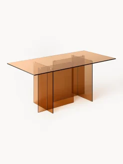 Tavolo in vetro Anouk, 180 x 90 cm