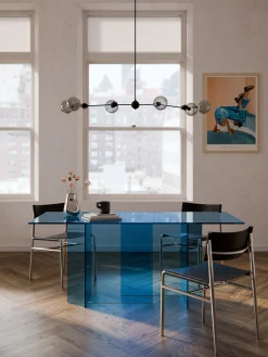 Tavolo in vetro Anouk, 180 x 90 cm