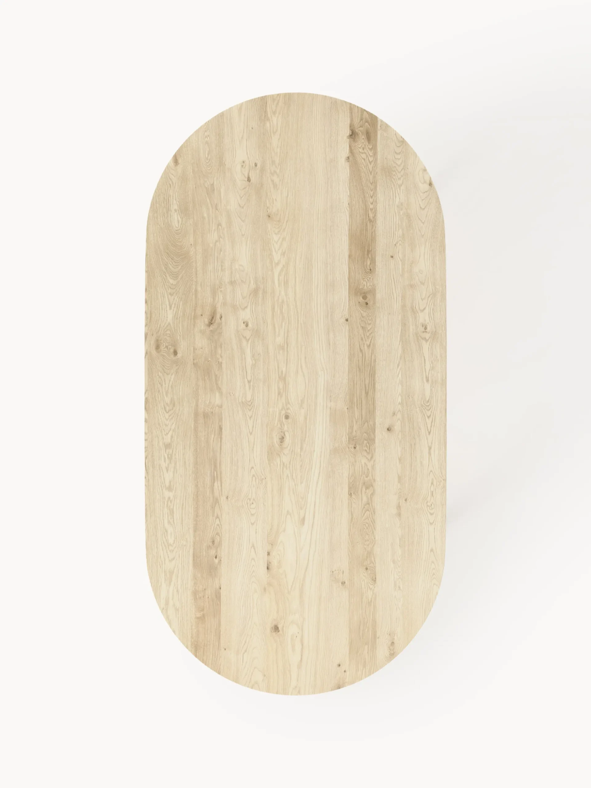 Tavolo ovale in legno di quercia Archie, 200 x 100 cm