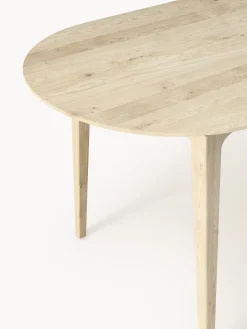 Tavolo ovale in legno di quercia Archie, 200 x 100 cm